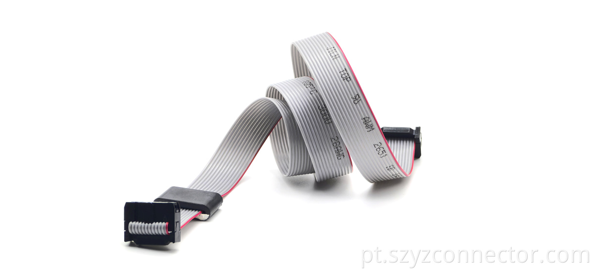 Flat Cable Connecting Wire With Magnetic Ring